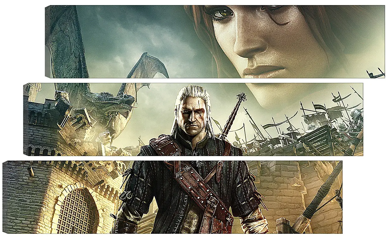 Модульная картина - The Witcher 2: Assassins Of Kings