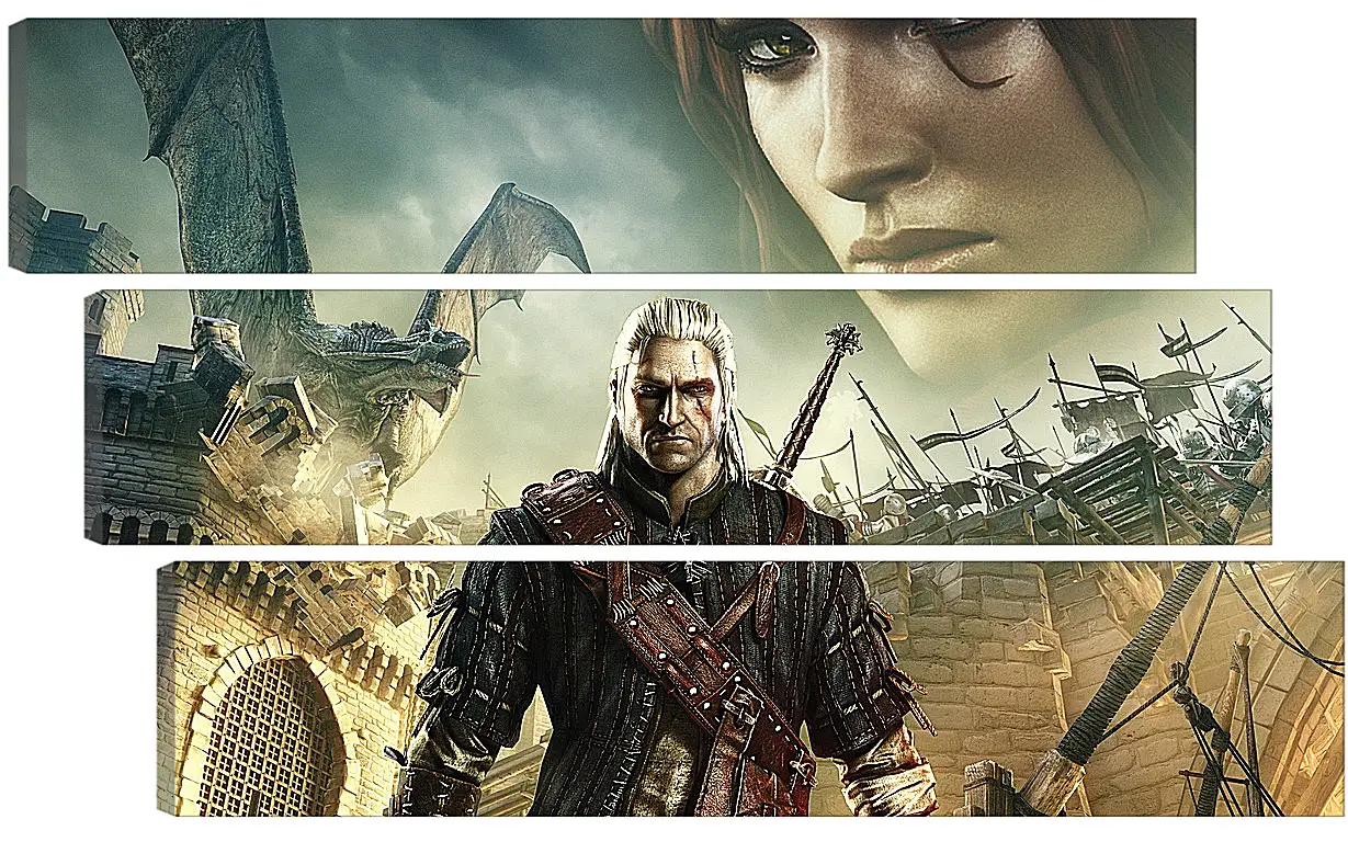 Модульная картина - The Witcher 2: Assassins Of Kings