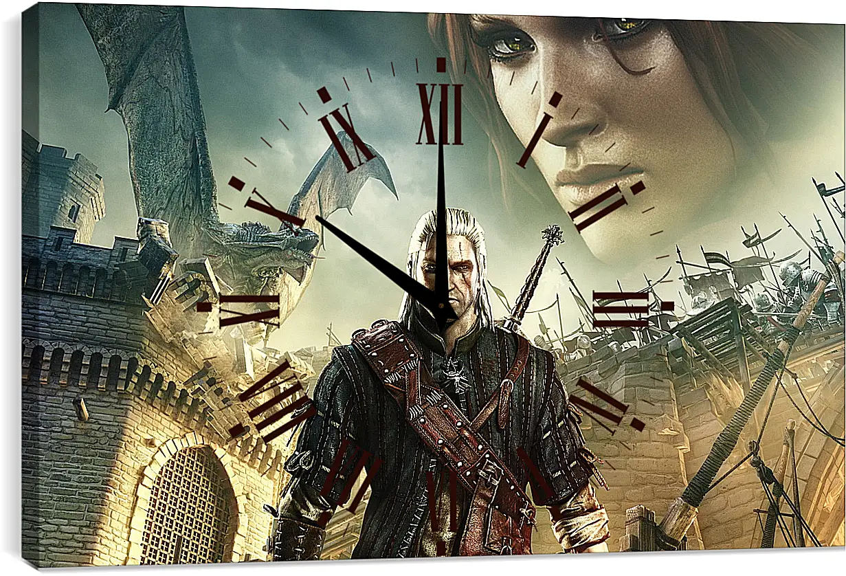 Часы картина - The Witcher 2: Assassins Of Kings