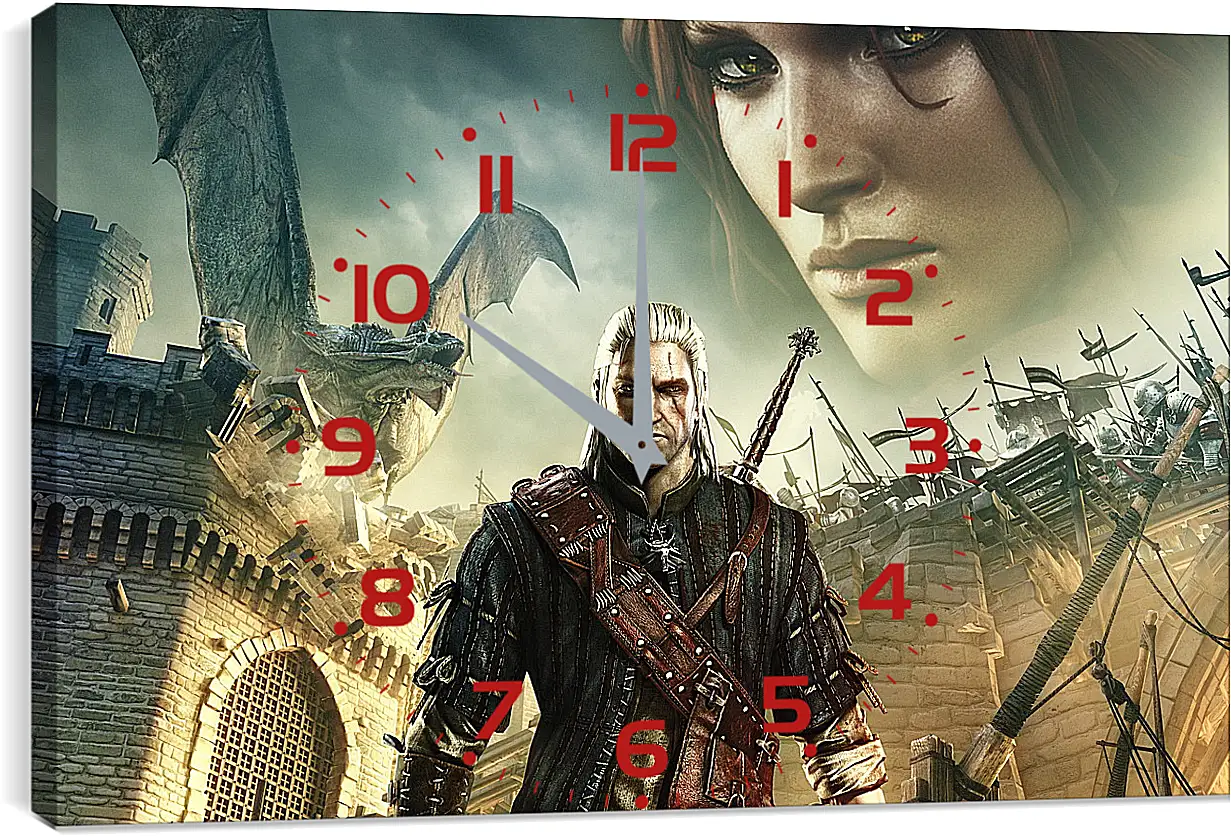 Часы картина - The Witcher 2: Assassins Of Kings