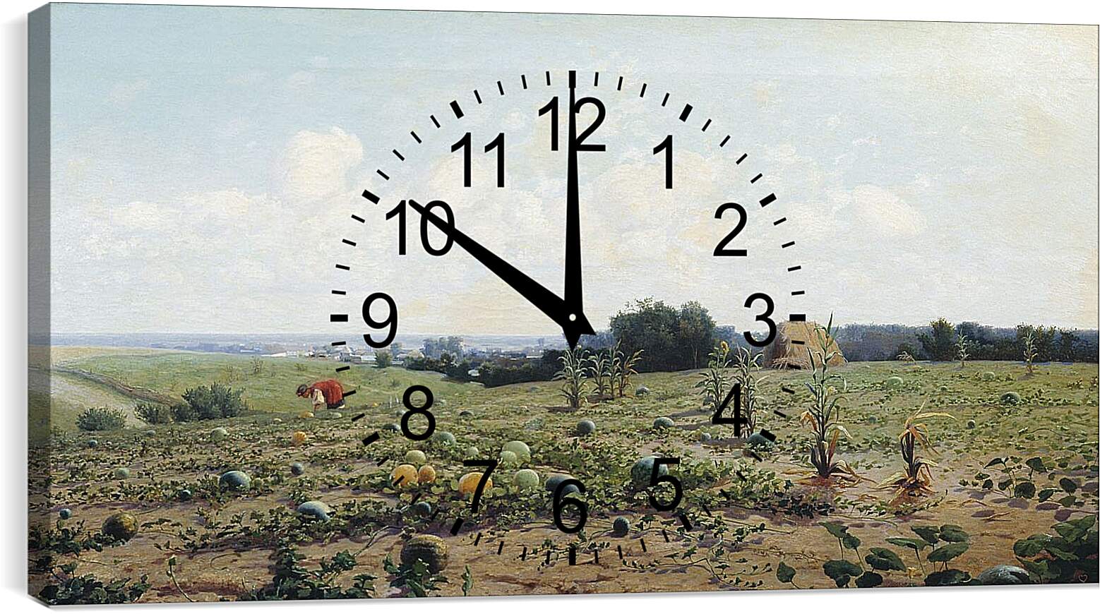 Часы картина - Бахча. Иосиф Евстафиевич Крачковский