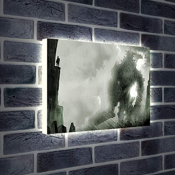 Лайтбокс световая панель - Shadow Of The Colossus
