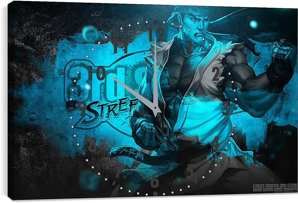 Часы картина - Street Fighter

