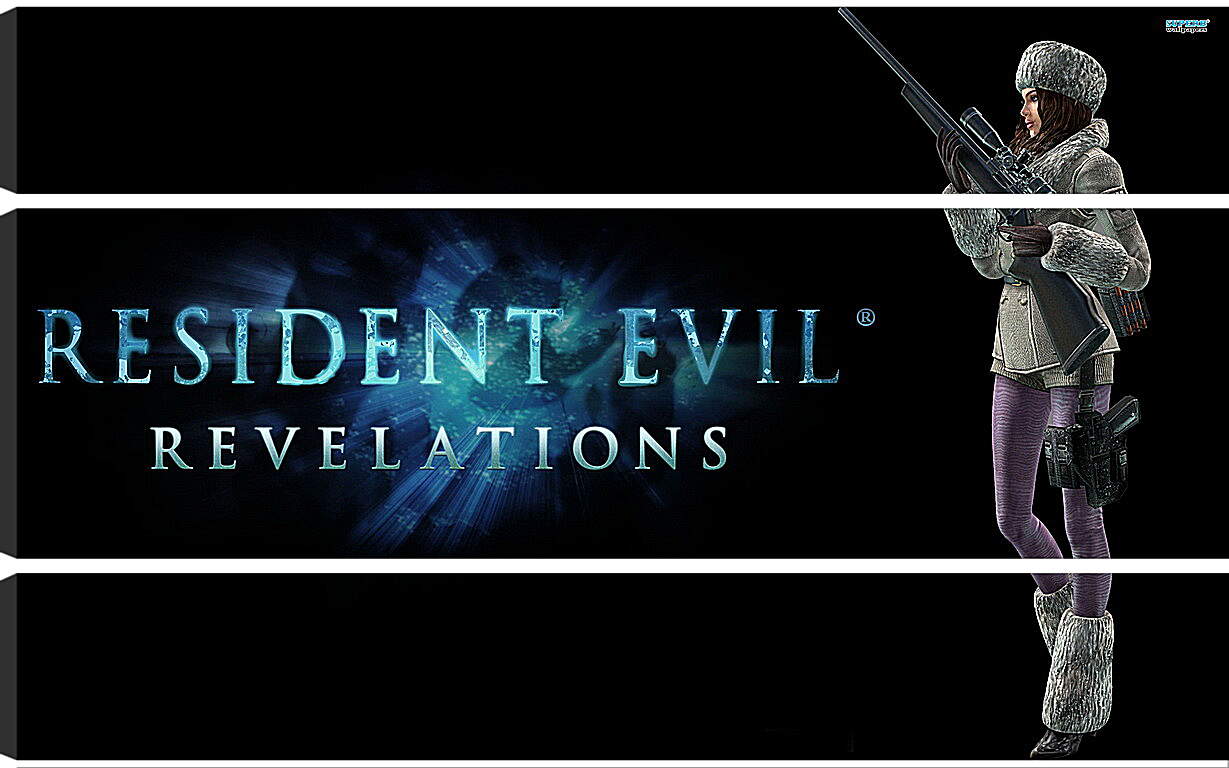 Модульная картина - Resident Evil