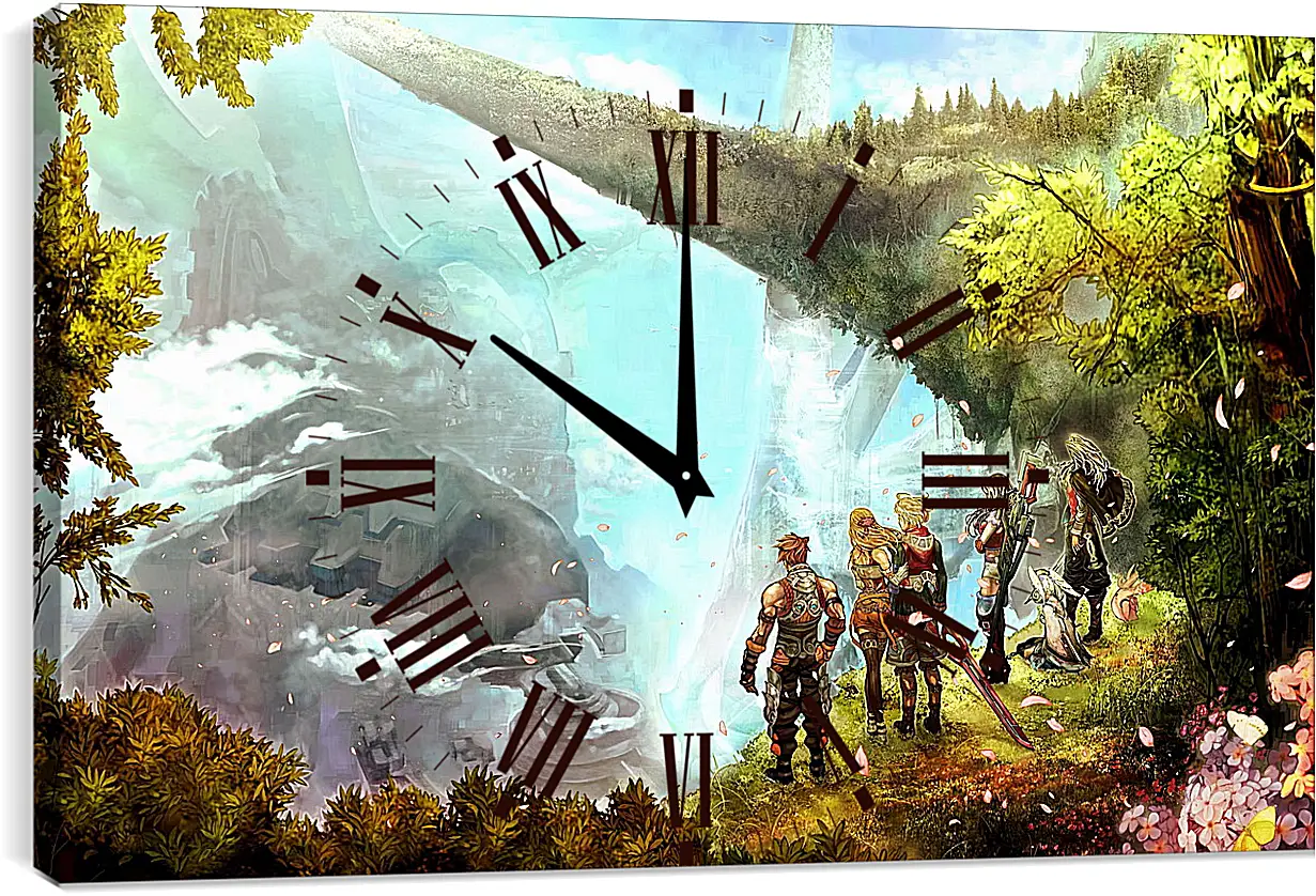 Часы картина - Xenoblade Chronicles

