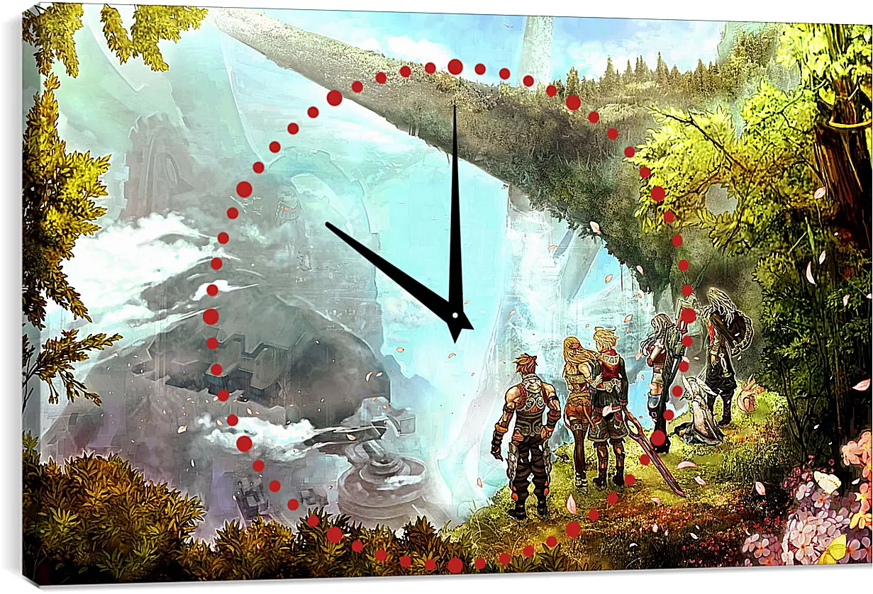 Часы картина - Xenoblade Chronicles

