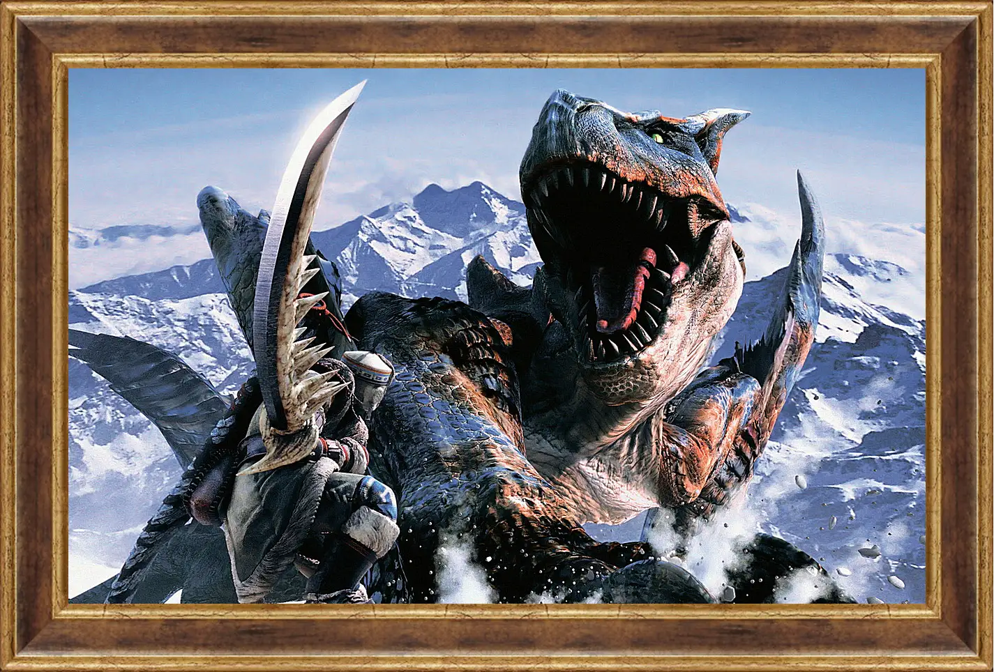 Картина в раме - Monster Hunter
