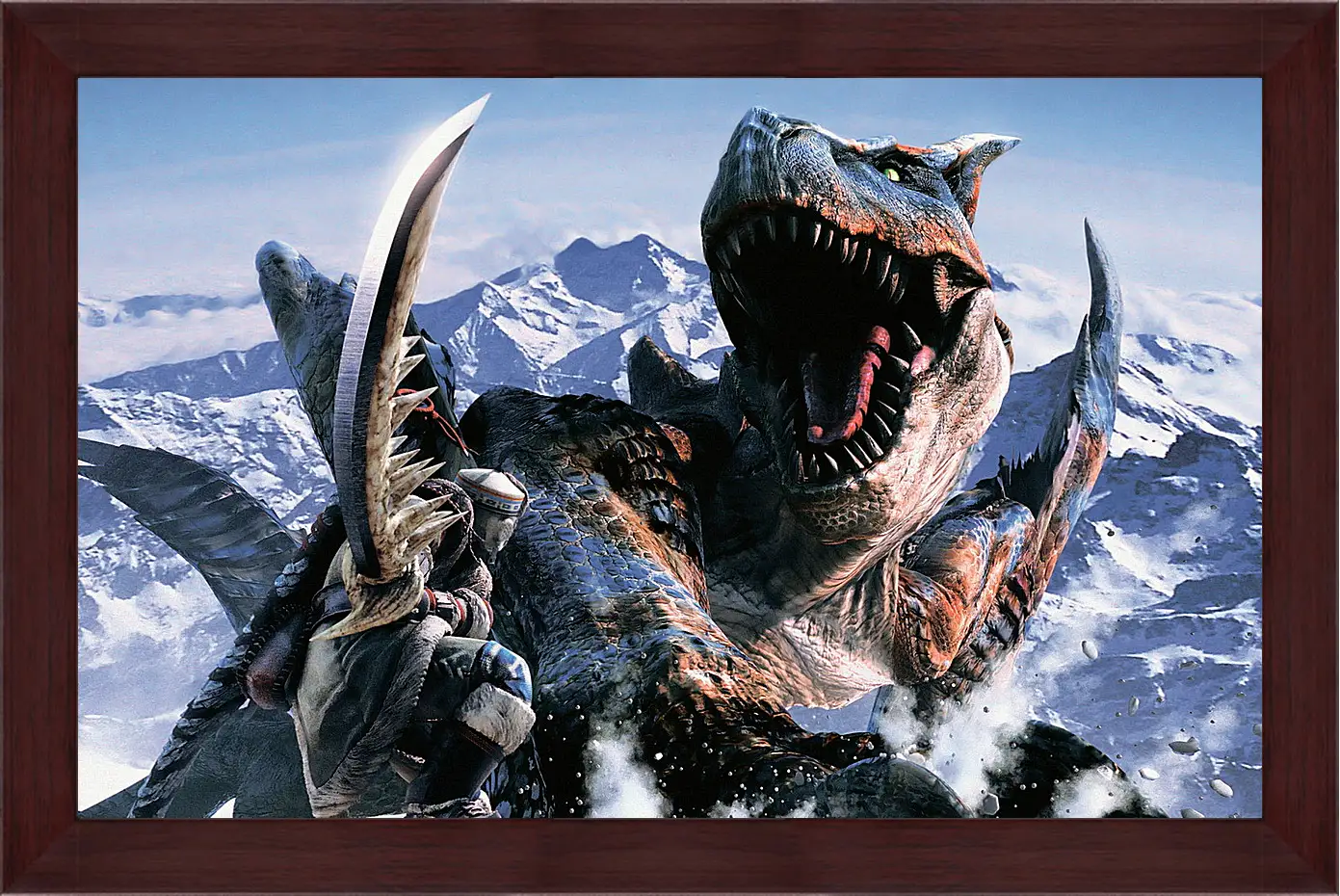 Картина в раме - Monster Hunter
