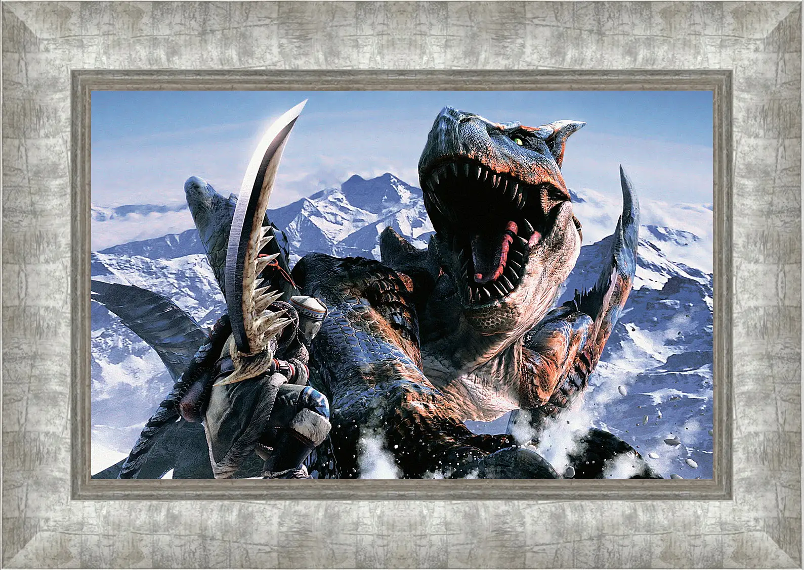 Картина в раме - Monster Hunter
