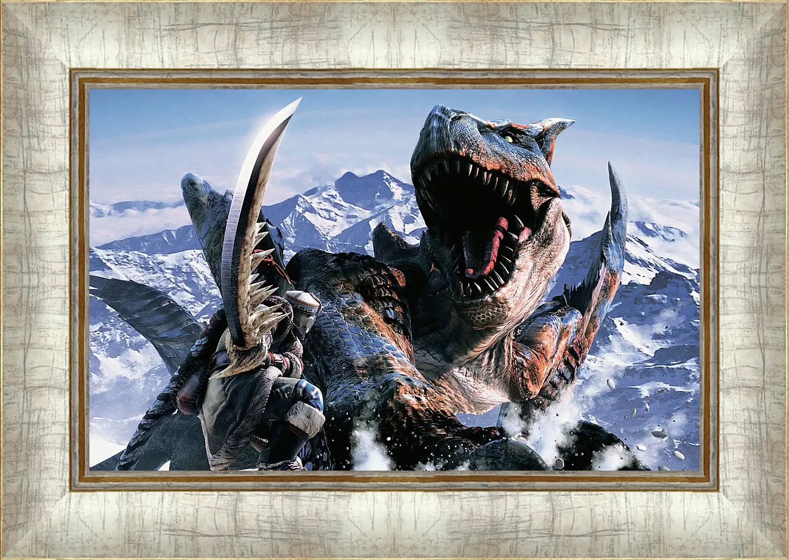 Картина в раме - Monster Hunter
