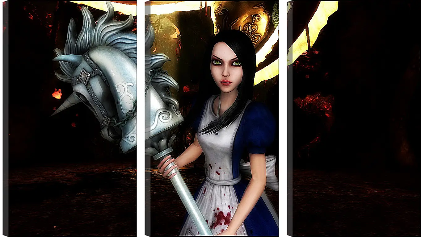 Модульная картина - Alice: Madness Returns
