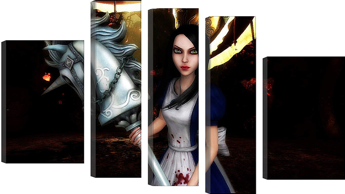 Модульная картина - Alice: Madness Returns
