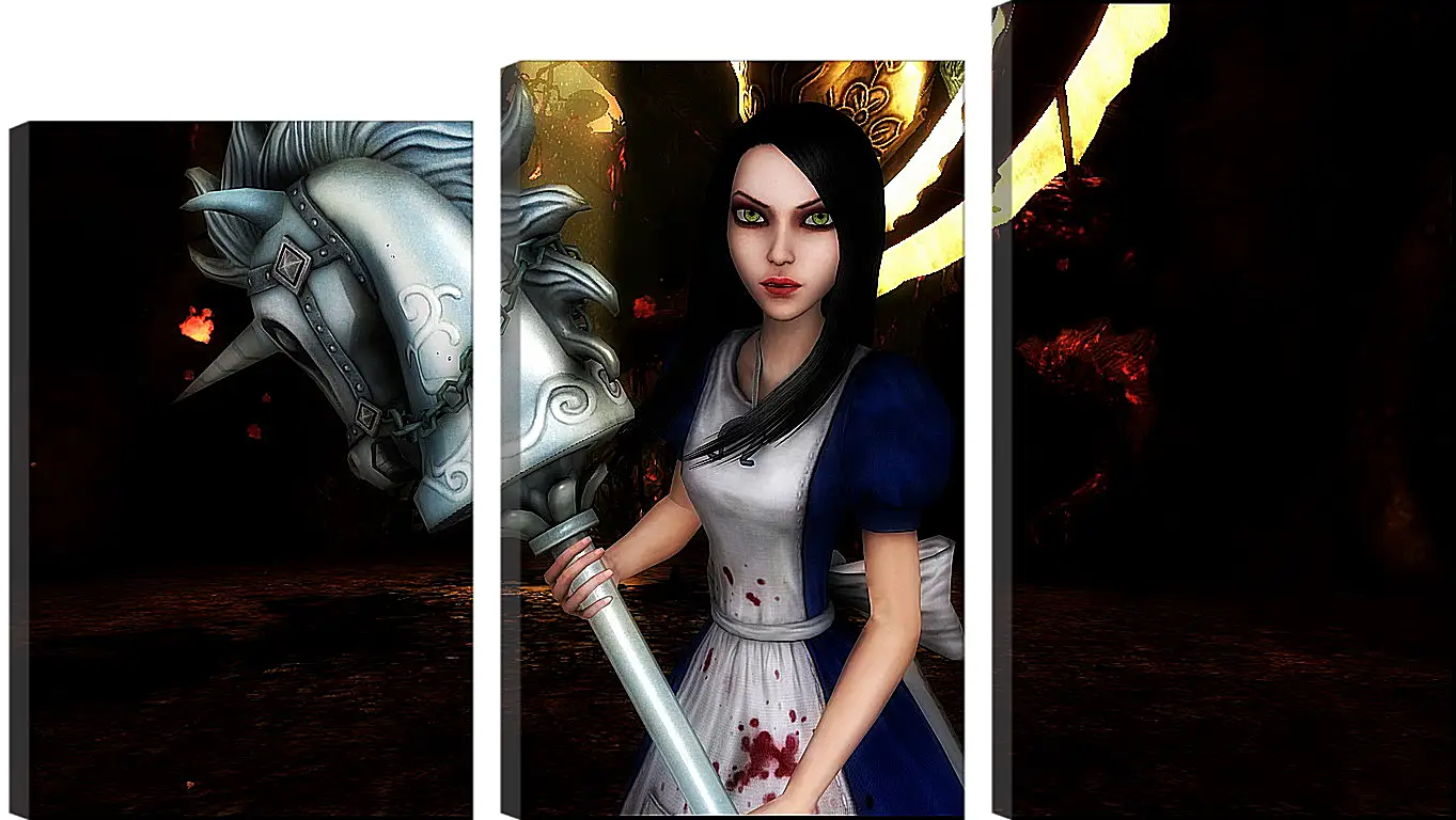 Модульная картина - Alice: Madness Returns
