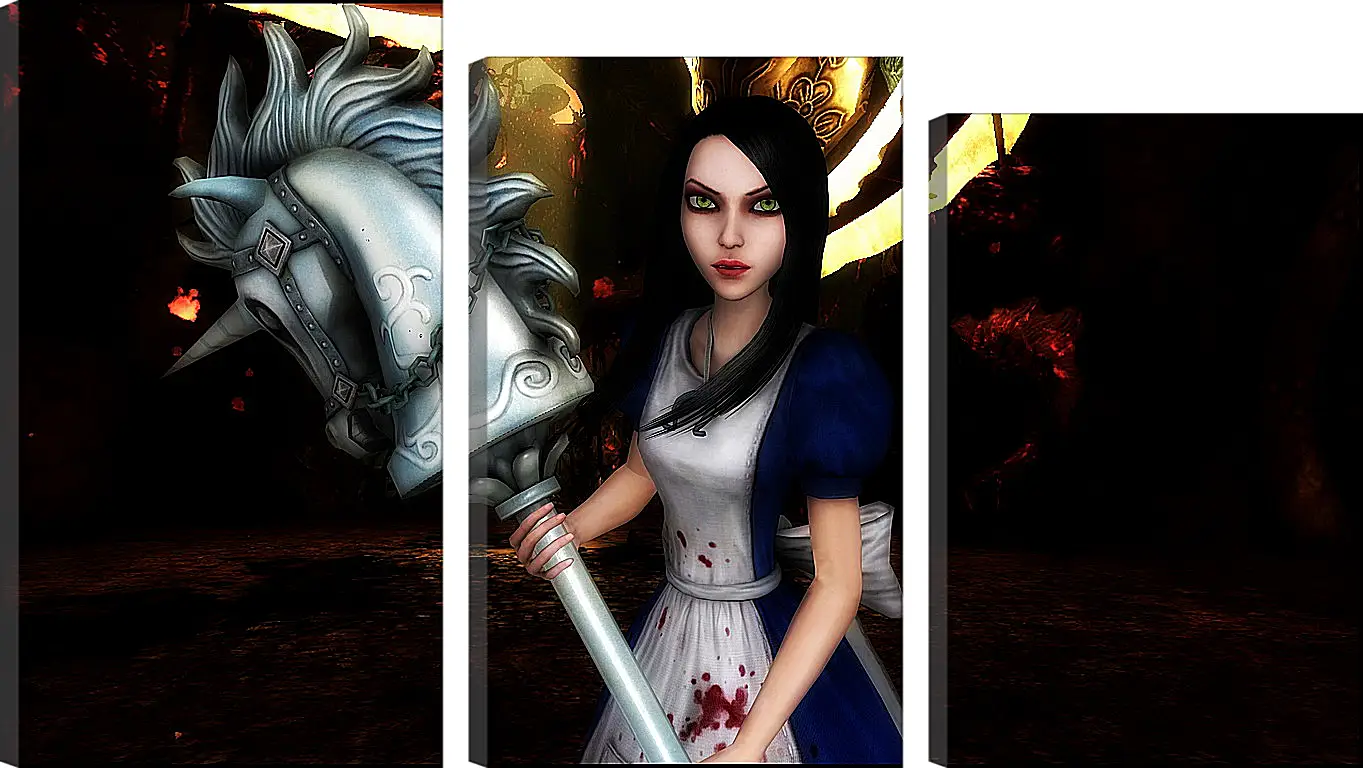 Модульная картина - Alice: Madness Returns
