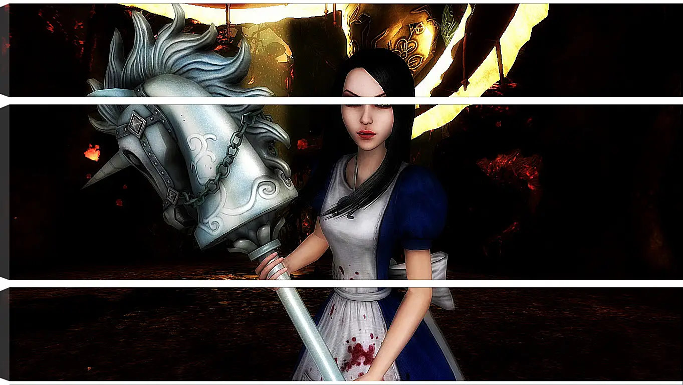 Модульная картина - Alice: Madness Returns
