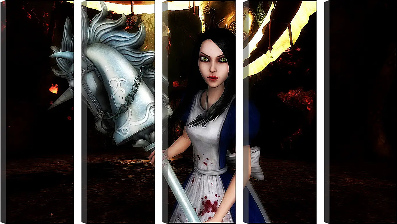 Модульная картина - Alice: Madness Returns
