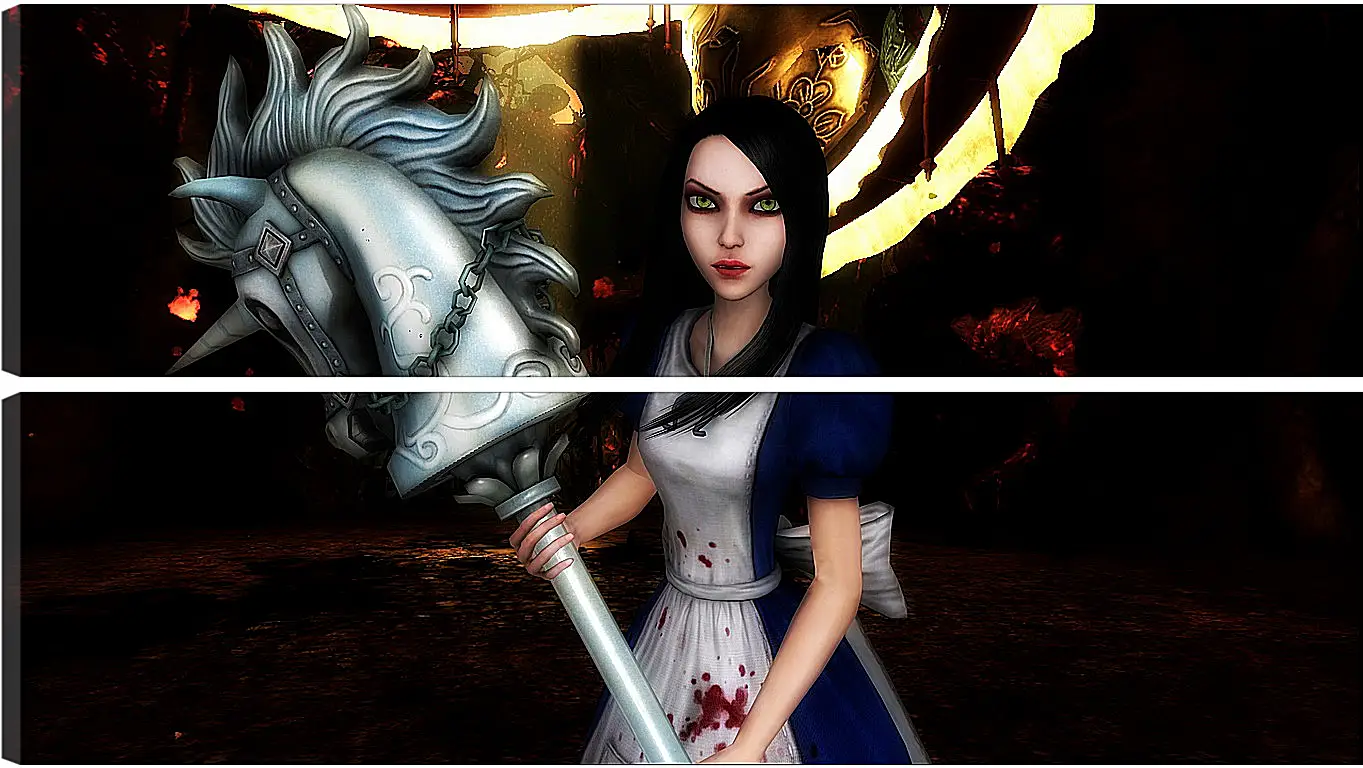 Модульная картина - Alice: Madness Returns
