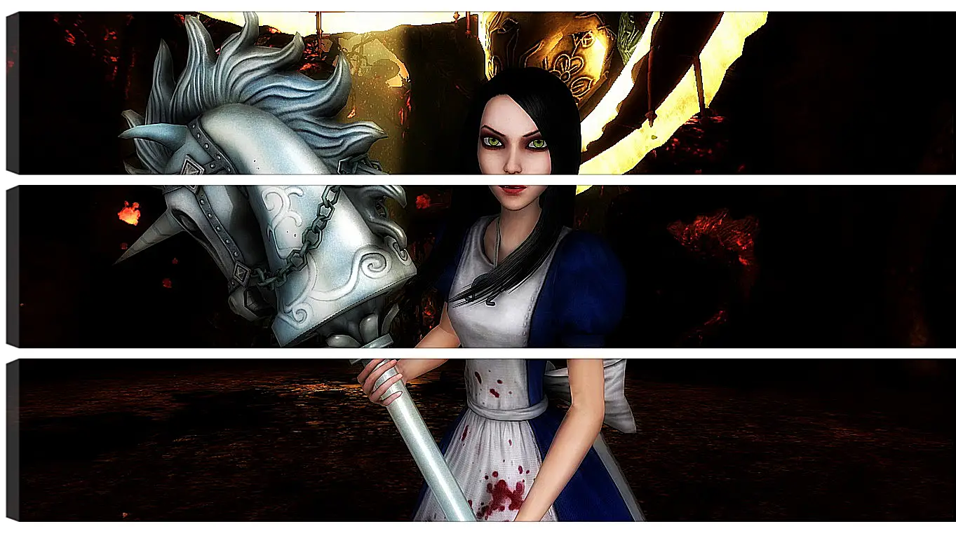 Модульная картина - Alice: Madness Returns
