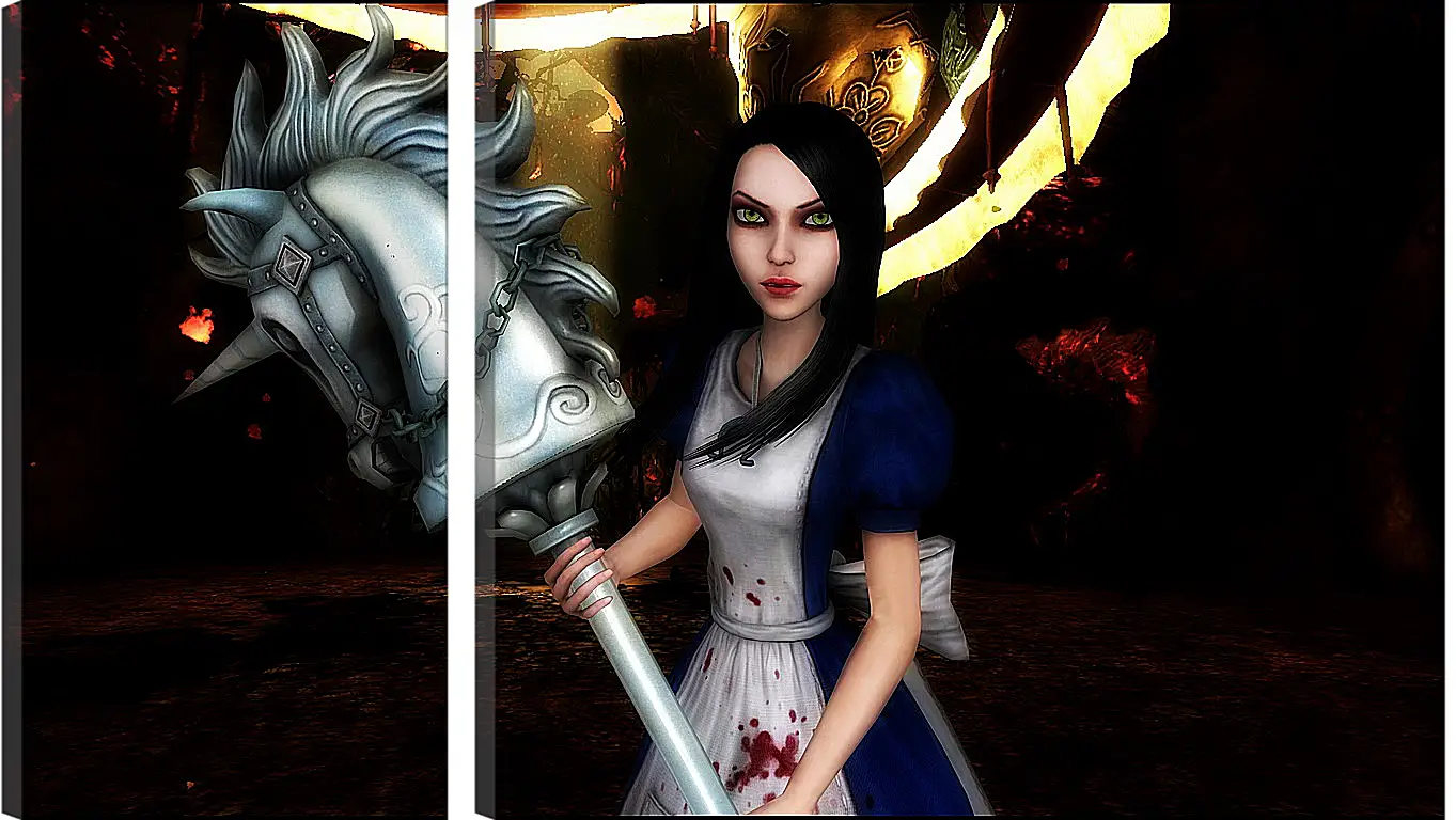 Модульная картина - Alice: Madness Returns
