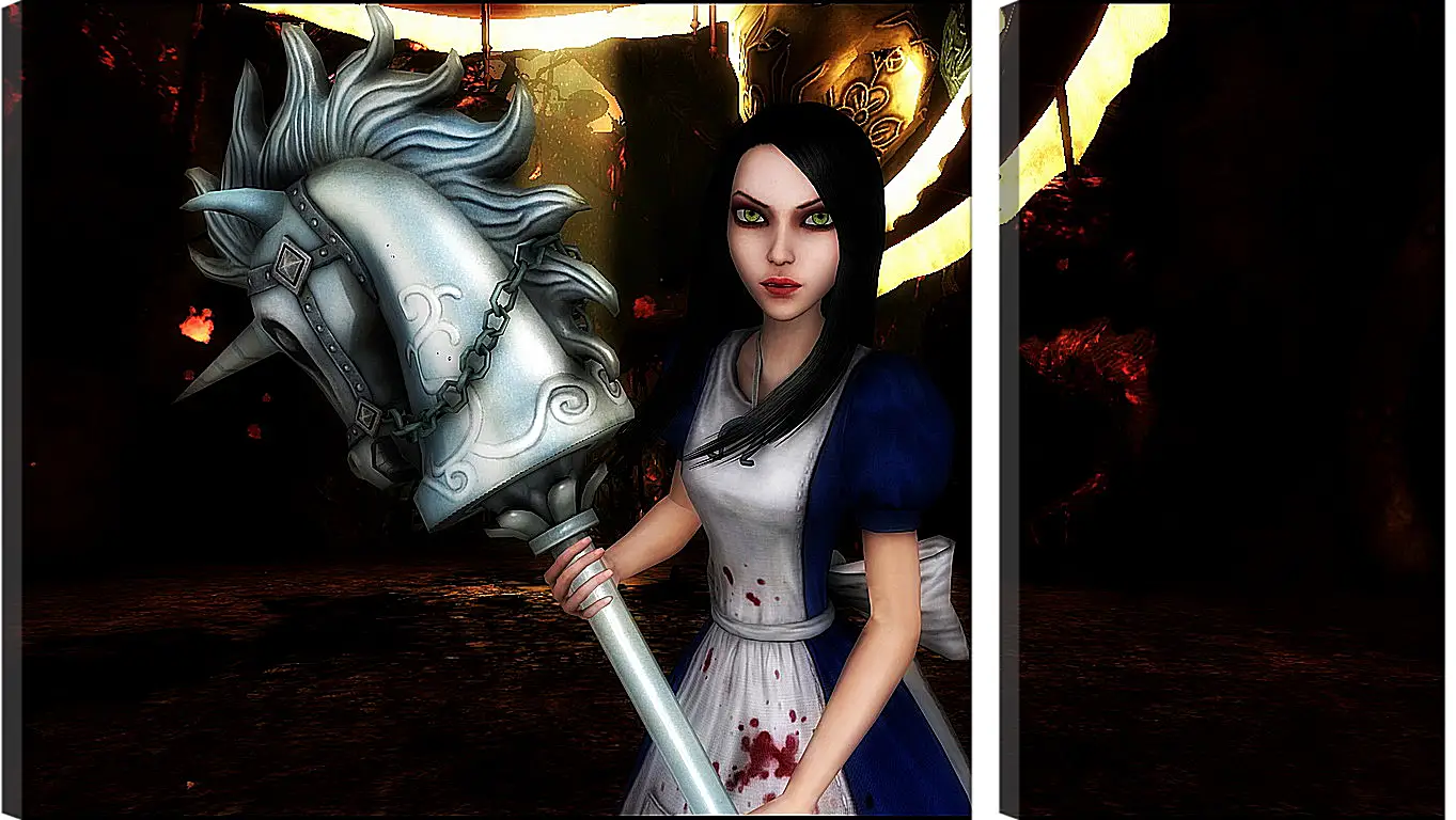 Модульная картина - Alice: Madness Returns
