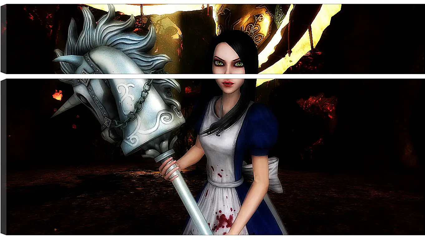 Модульная картина - Alice: Madness Returns
