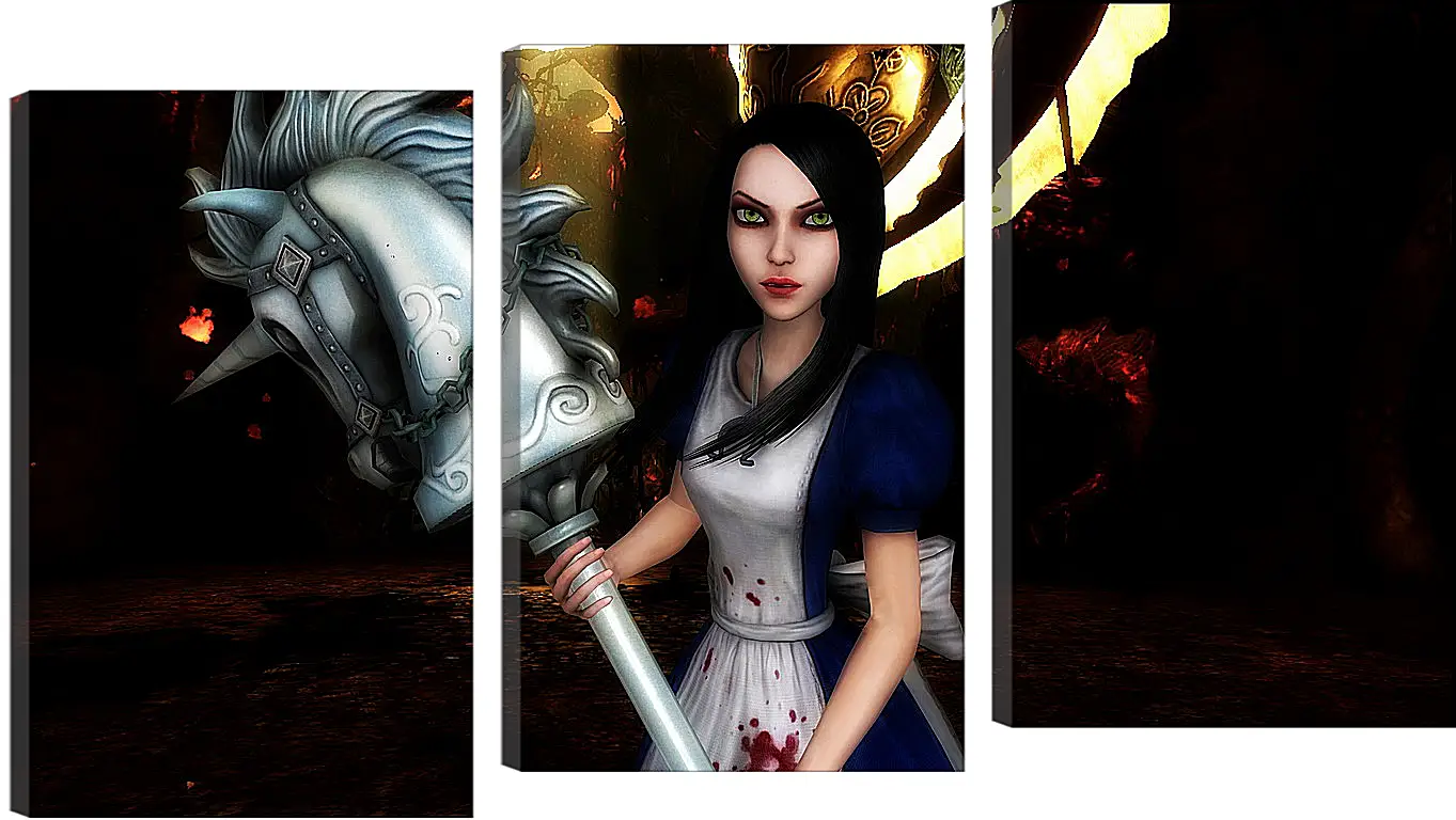 Модульная картина - Alice: Madness Returns
