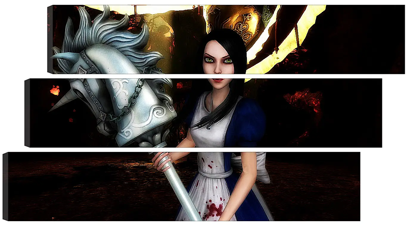 Модульная картина - Alice: Madness Returns
