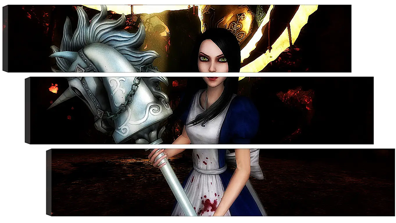 Модульная картина - Alice: Madness Returns
