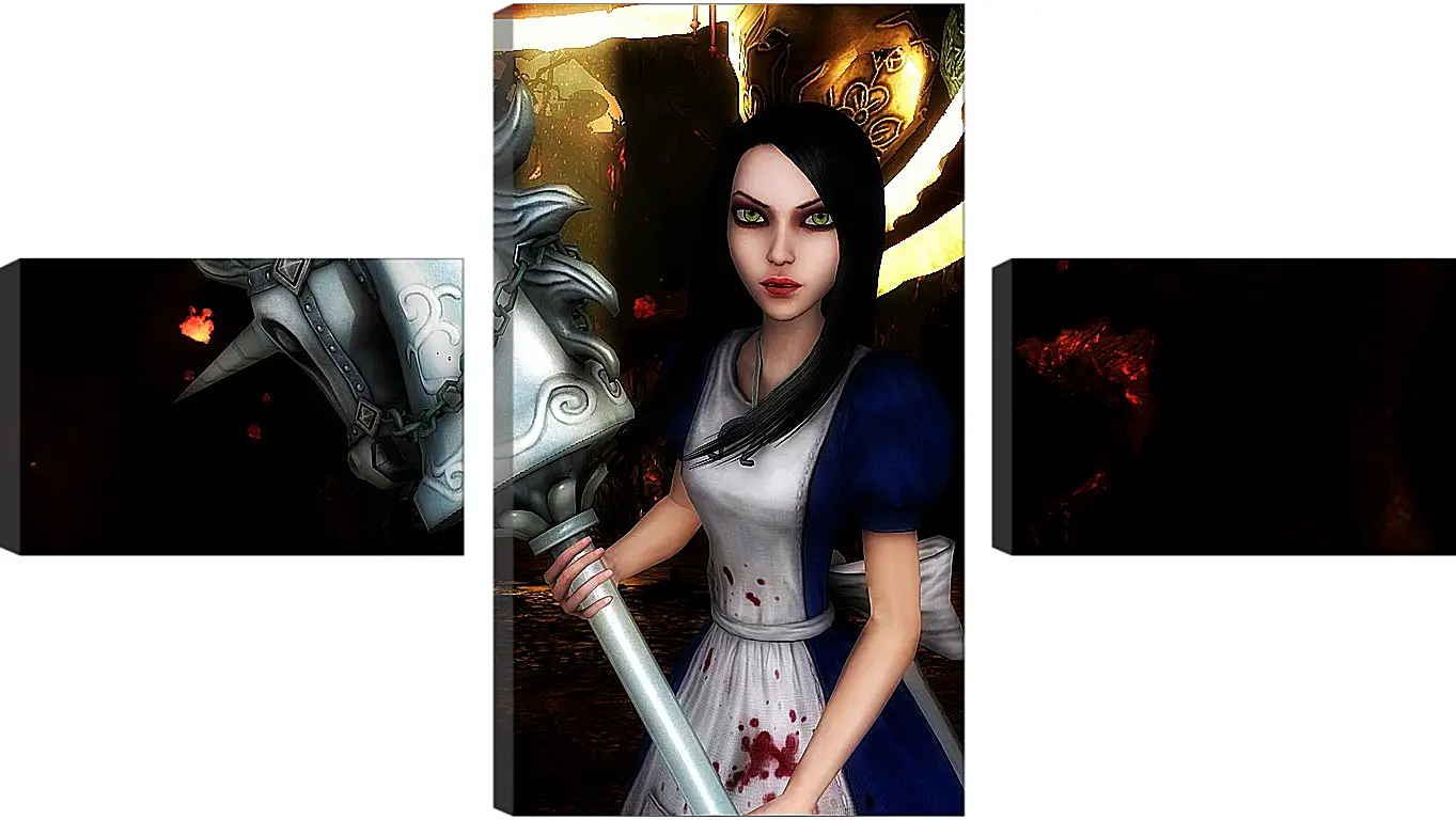 Модульная картина - Alice: Madness Returns
