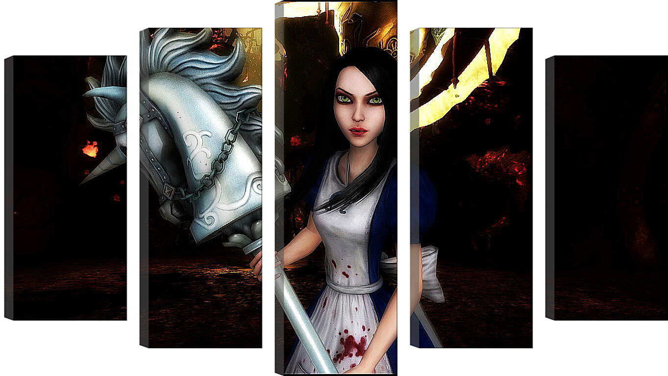 Модульная картина - Alice: Madness Returns
