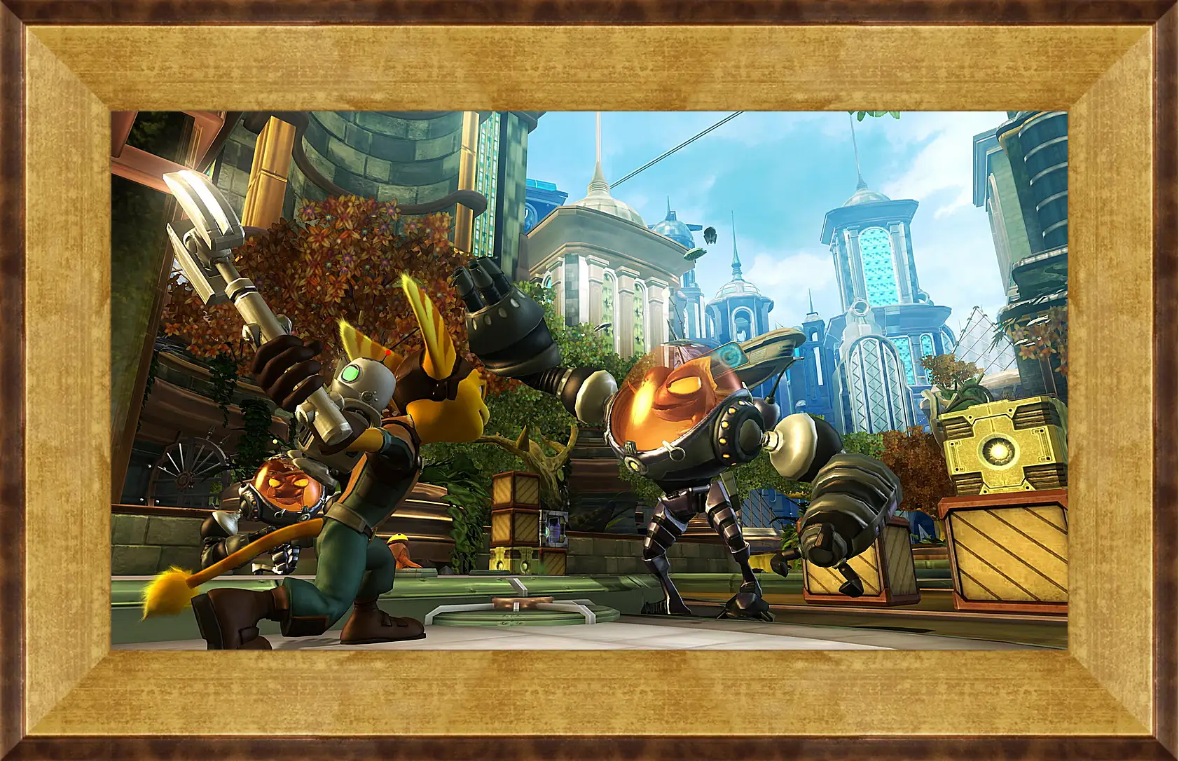 Картина в раме - Ratchet And Clank
