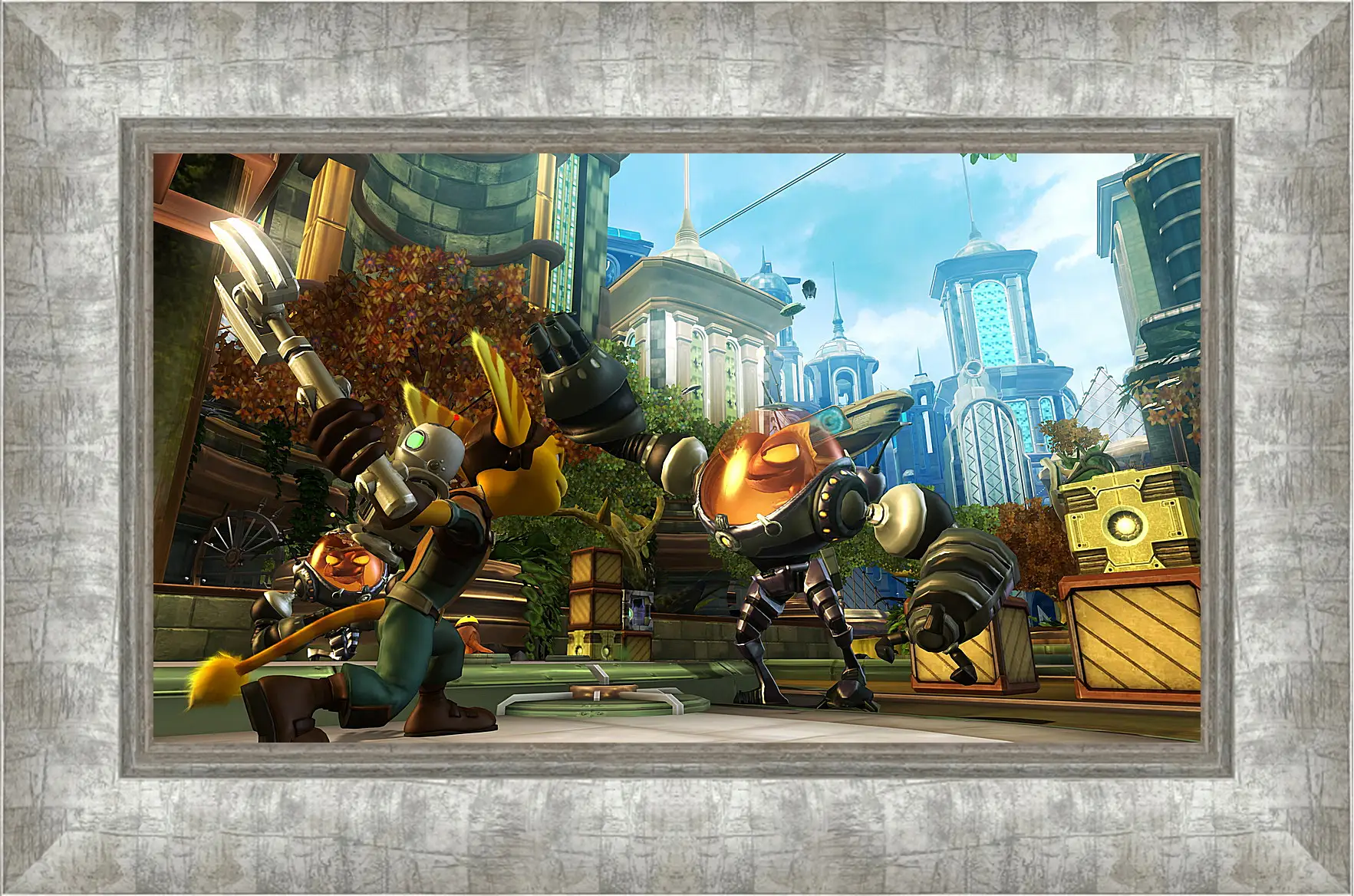 Картина в раме - Ratchet And Clank
