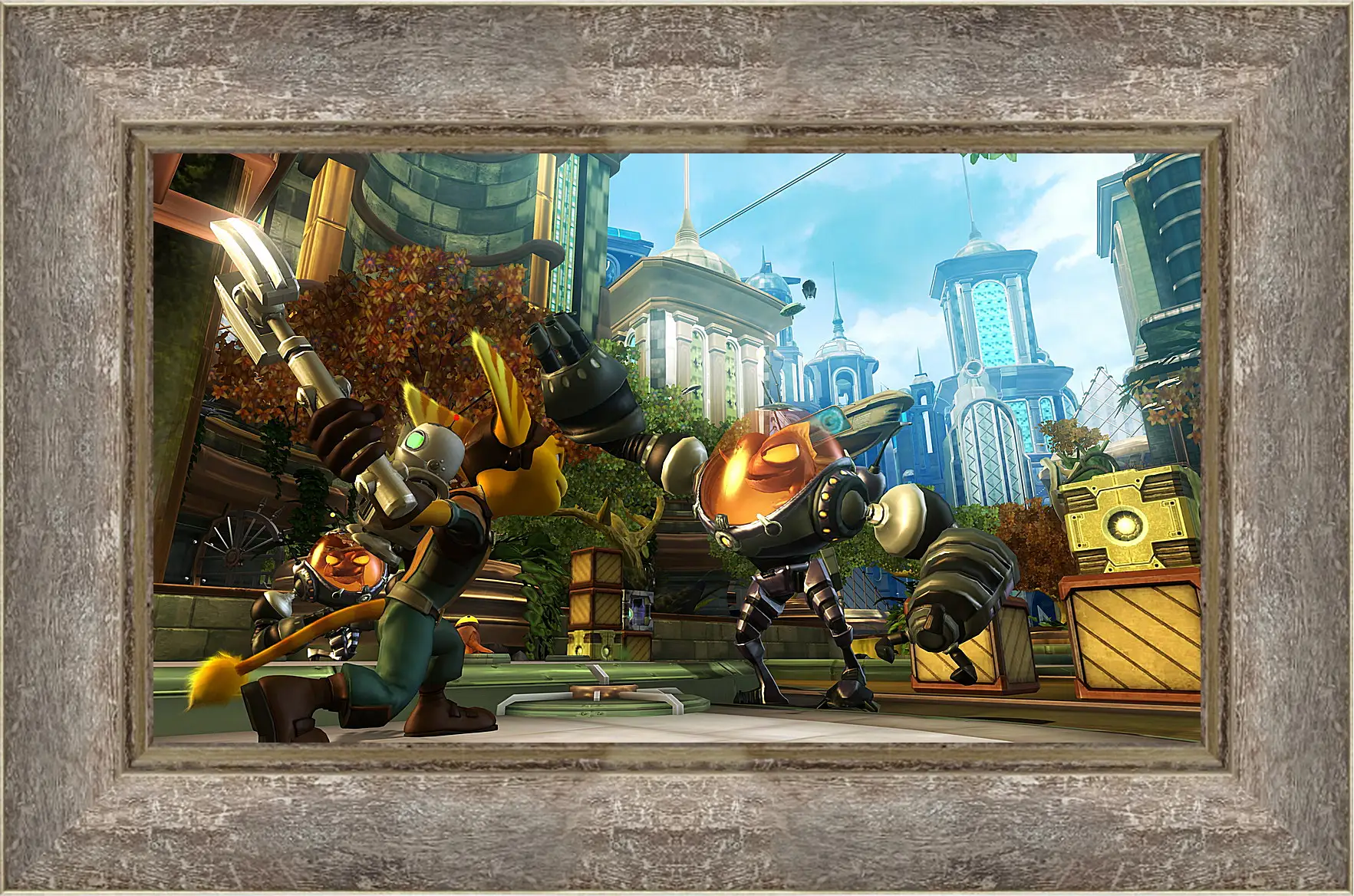 Картина в раме - Ratchet And Clank
