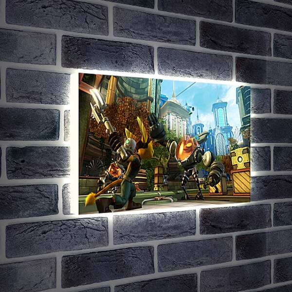 Лайтбокс световая панель - Ratchet And Clank
