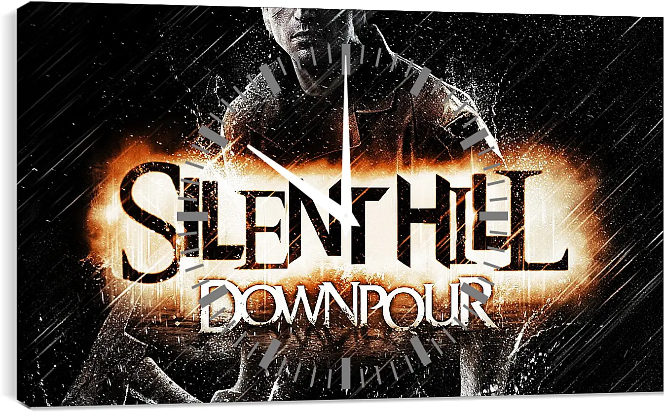 Часы картина - Silent Hill
