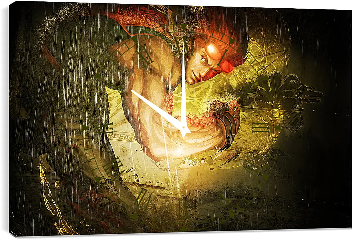 Часы картина - Street Fighter X Tekken
