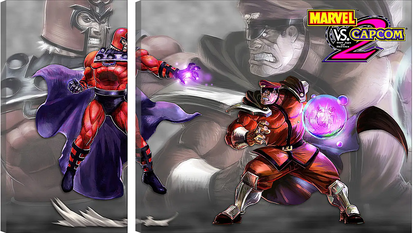 Модульная картина - Marvel Vs. Capcom 2
