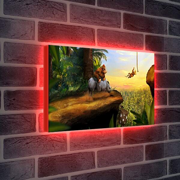 Лайтбокс световая панель - Donkey Kong
