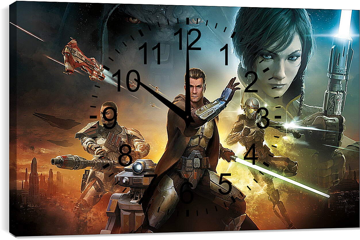 Часы картина - Star Wars