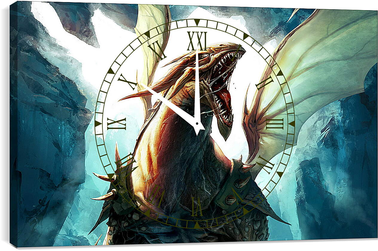 Часы картина - Drakensang
