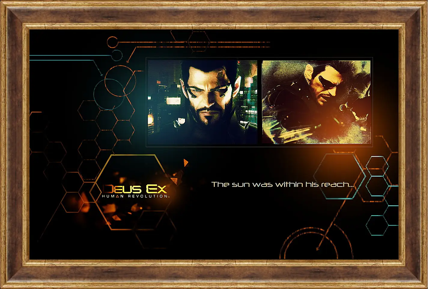 Картина в раме - Deus Ex
