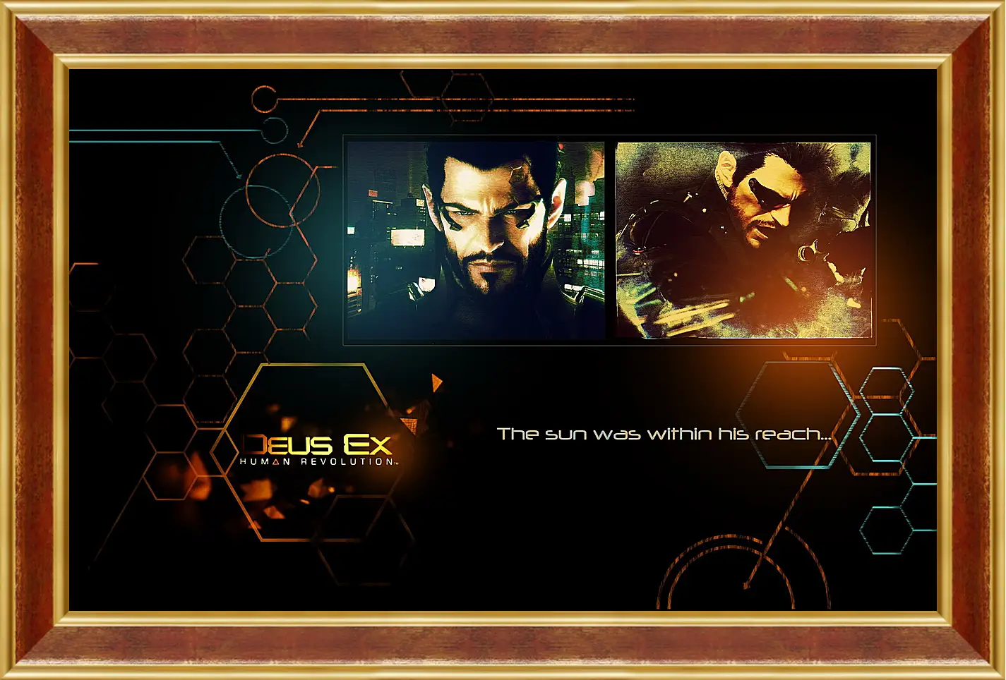 Картина в раме - Deus Ex
