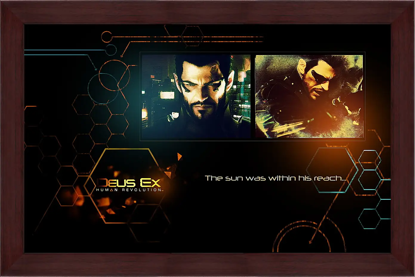 Картина в раме - Deus Ex
