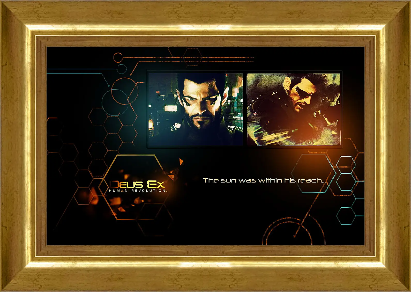 Картина в раме - Deus Ex
