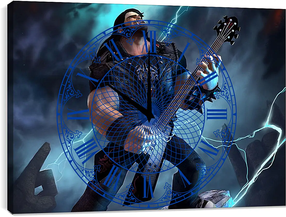 Часы картина - Brutal Legend
