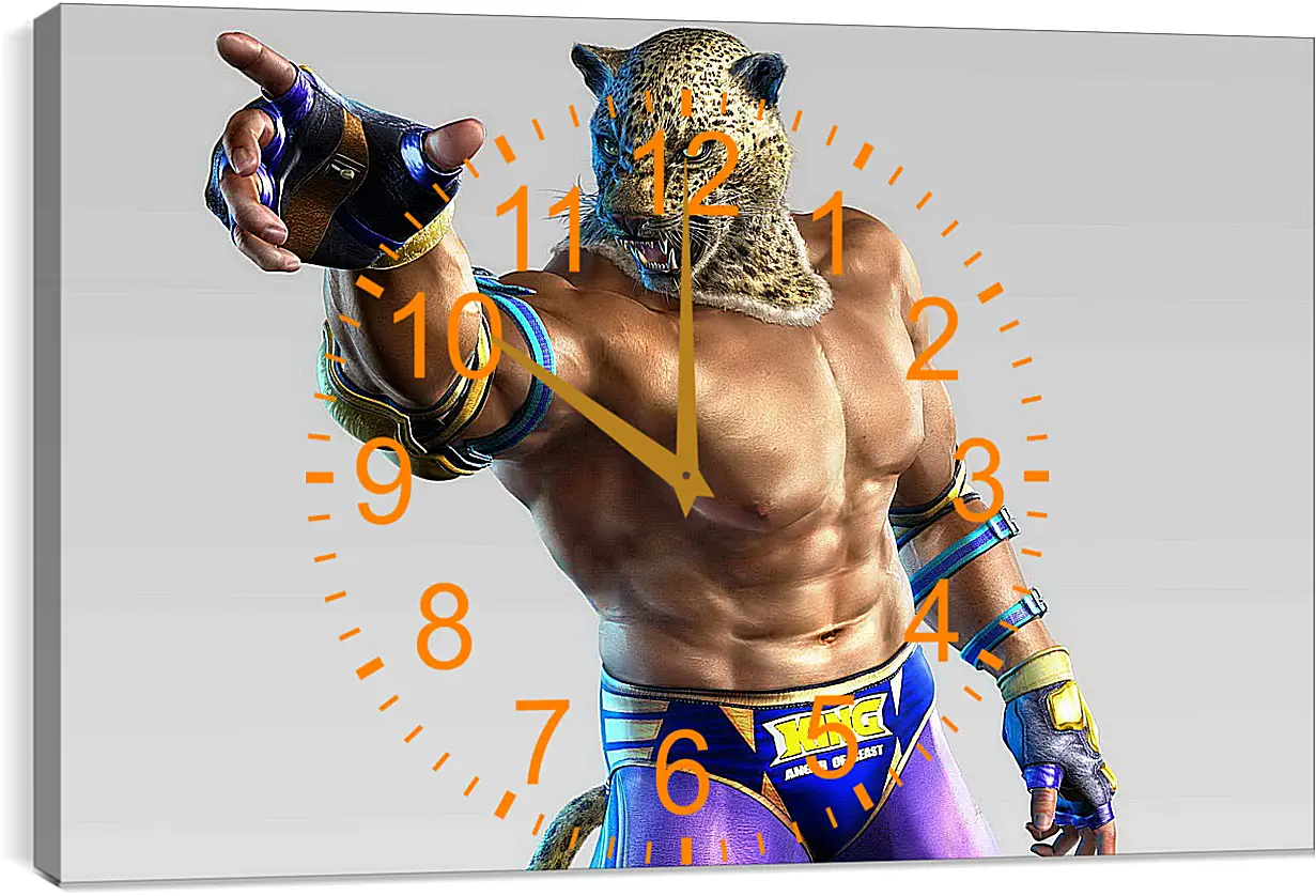 Часы картина - Tekken

