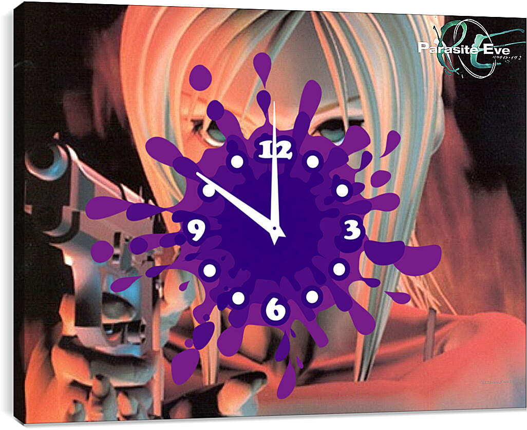 Часы картина - Parasite Eve
