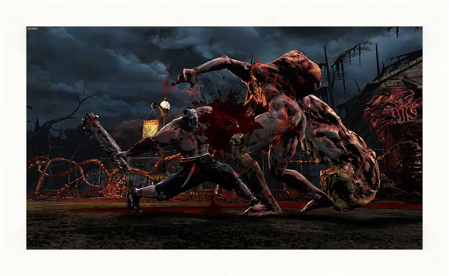 Картина в раме - Splatterhouse
