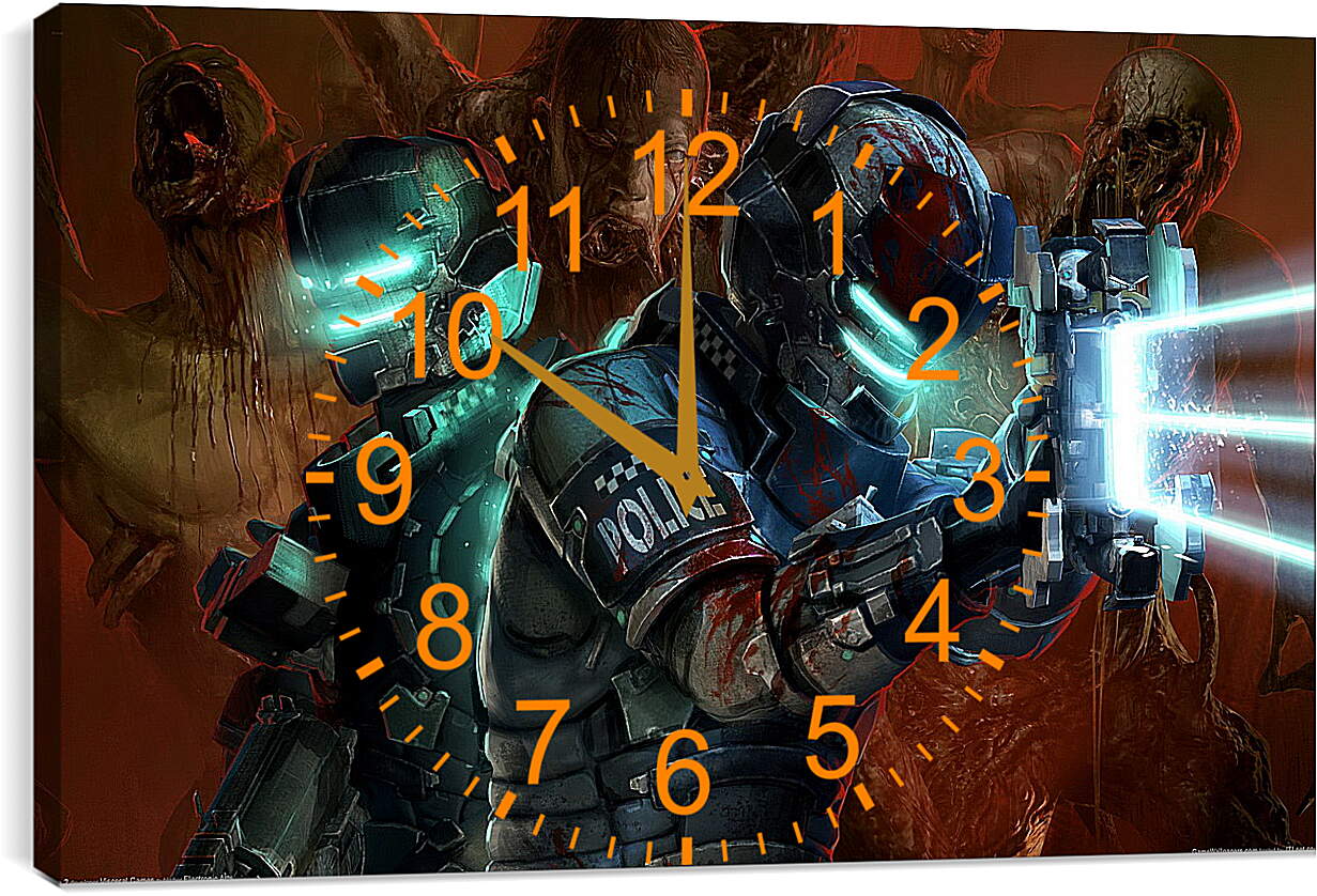 Часы картина - Dead Space
