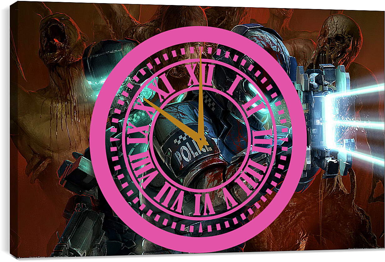 Часы картина - Dead Space
